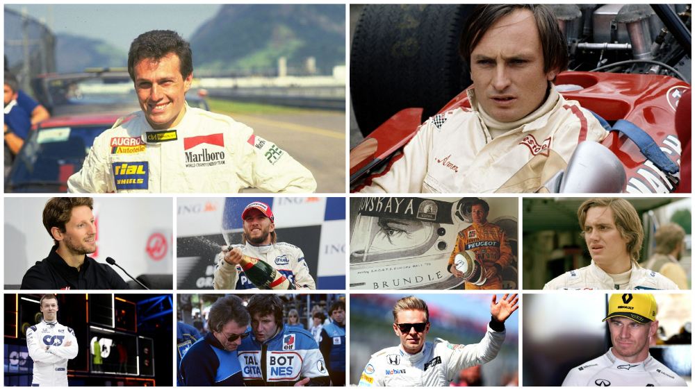 Ranking of the top 10 F1 drivers who never win a race