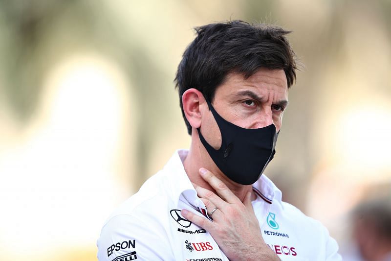 Toto Wolff feels Red Bull holds the edge in terms of pace. Photo: Mark Thompson/Getty Images