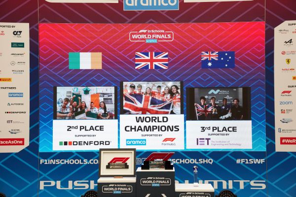 UK Team crowned Aramco F1® in Schools World Champions 2020(21)