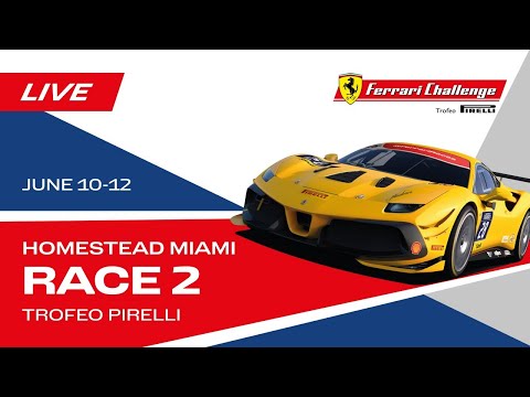 Ferrari Challenge North America Trofeo Pirelli – Homestead-Miami, Race 2