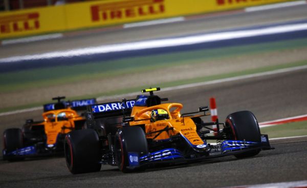 McLaren F1 Bahrain Grand Prix race – third quickest car
