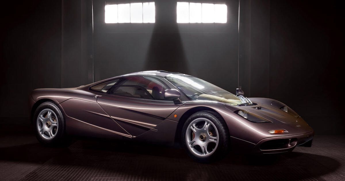 The McLaren F1 with the lowest mileage will be auctioned at Pebble Beach