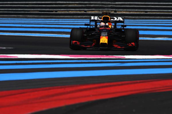 Red Bull Racing Honda F1 French Grand Prix practices - quite windy out there