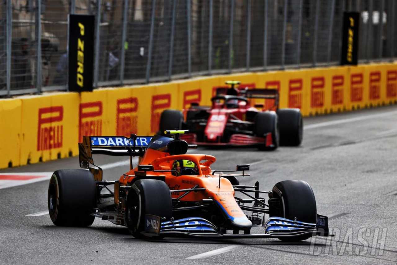McLaren sees Baku as "damage control" after losing P3 to F1 rival Ferrari