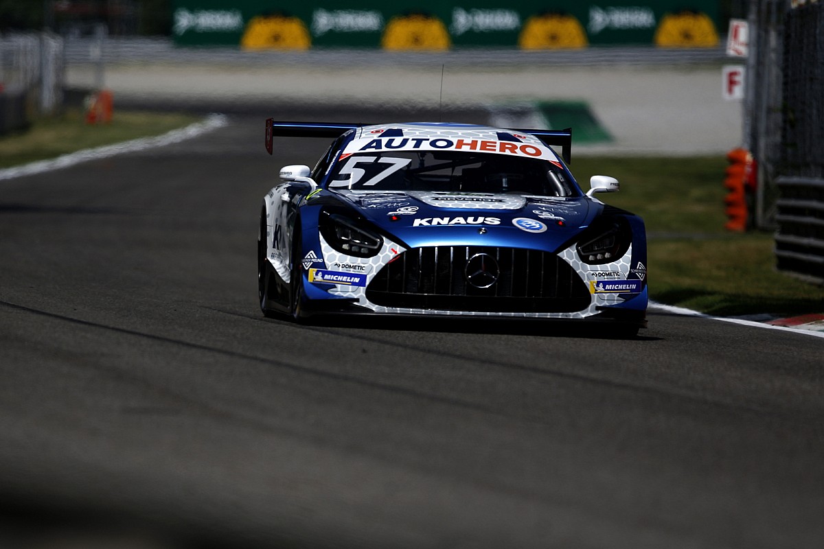 Monza DTM: Ellis Mercedes tops Friday practice as GT3 era begins