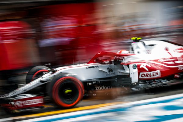 Alfa Romeo Racing ORLEN French Grand-Prix practices - good day in windy France