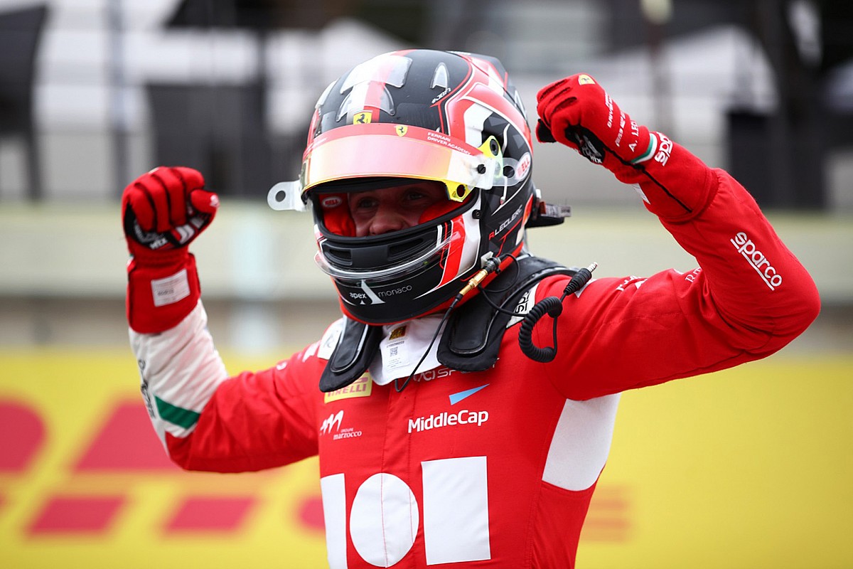 Leclerc marked maiden F3 win with "emotional" moment with brother
