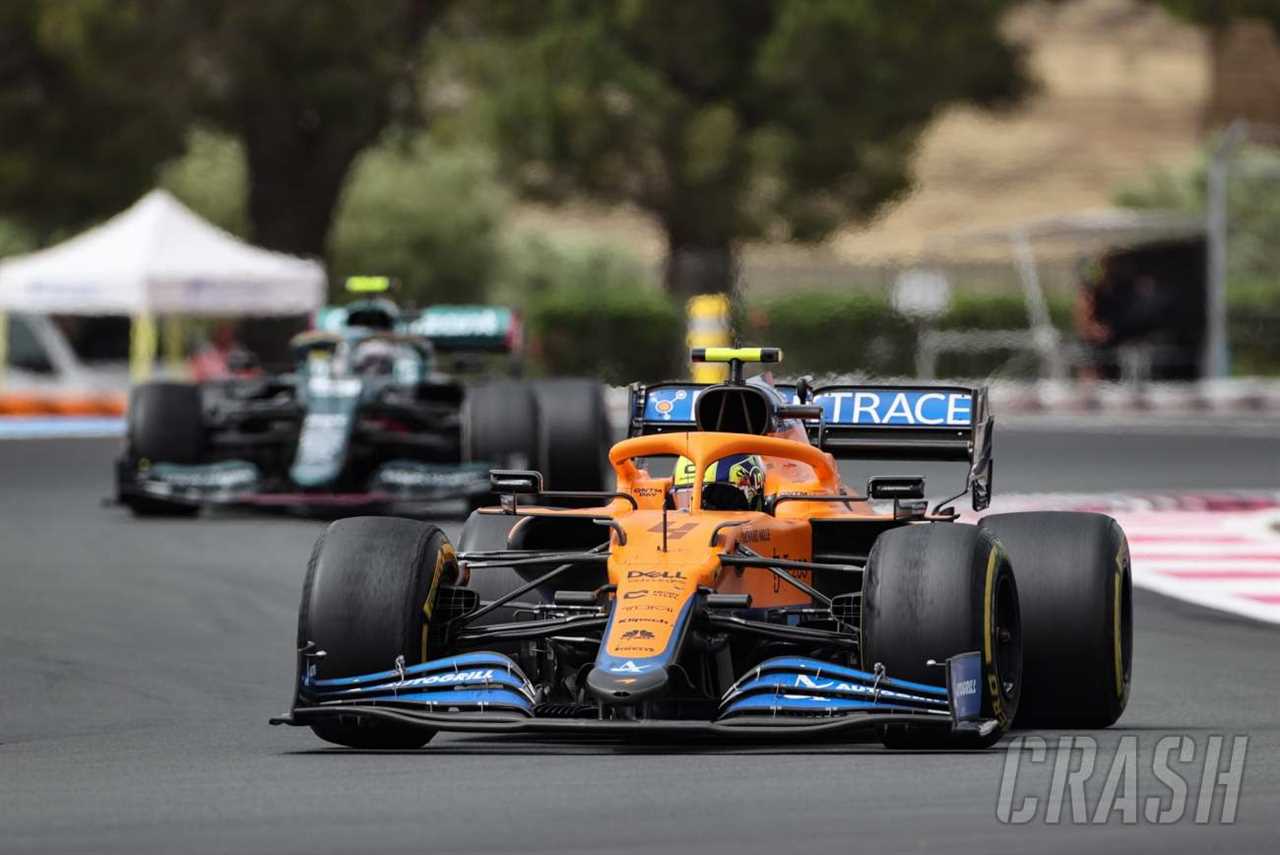 Norris: McLaren "over-fulfilled" with P5 & P6 at the French F1-GP |  F1