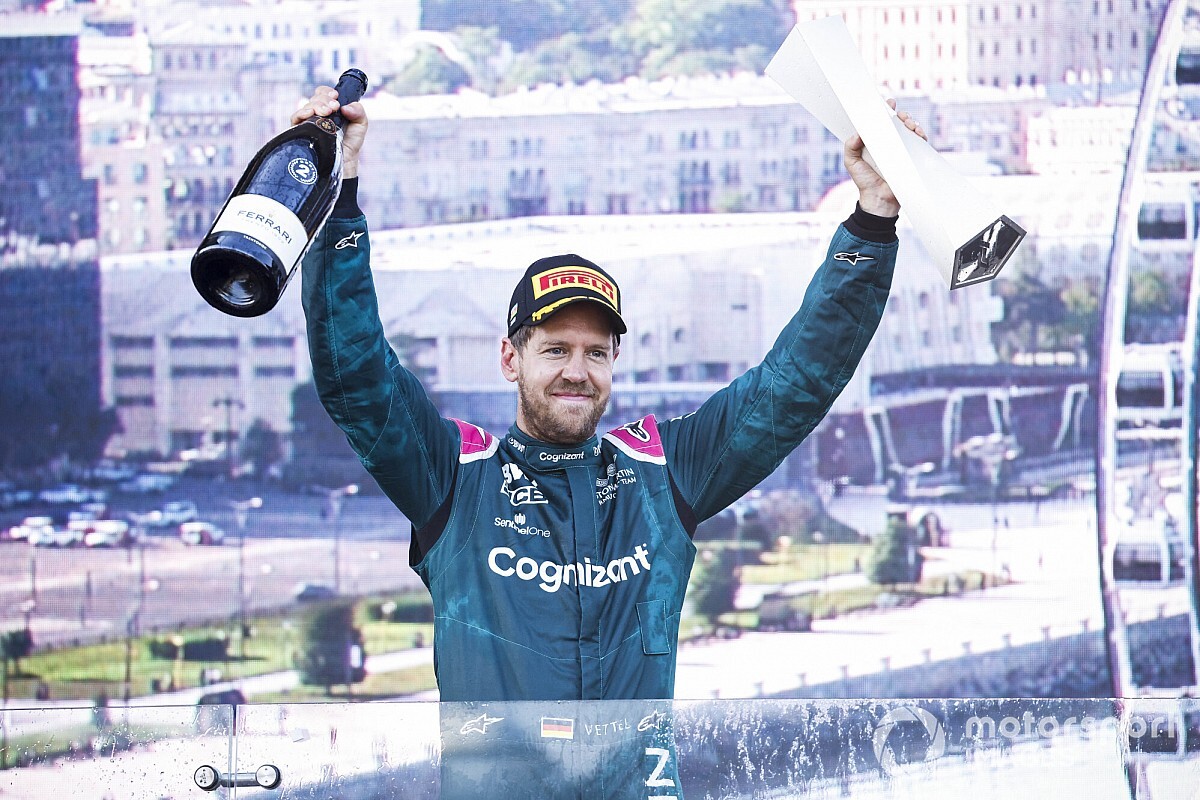 Vettel hopes Aston Martin can carry F1 momentum after "rough start"