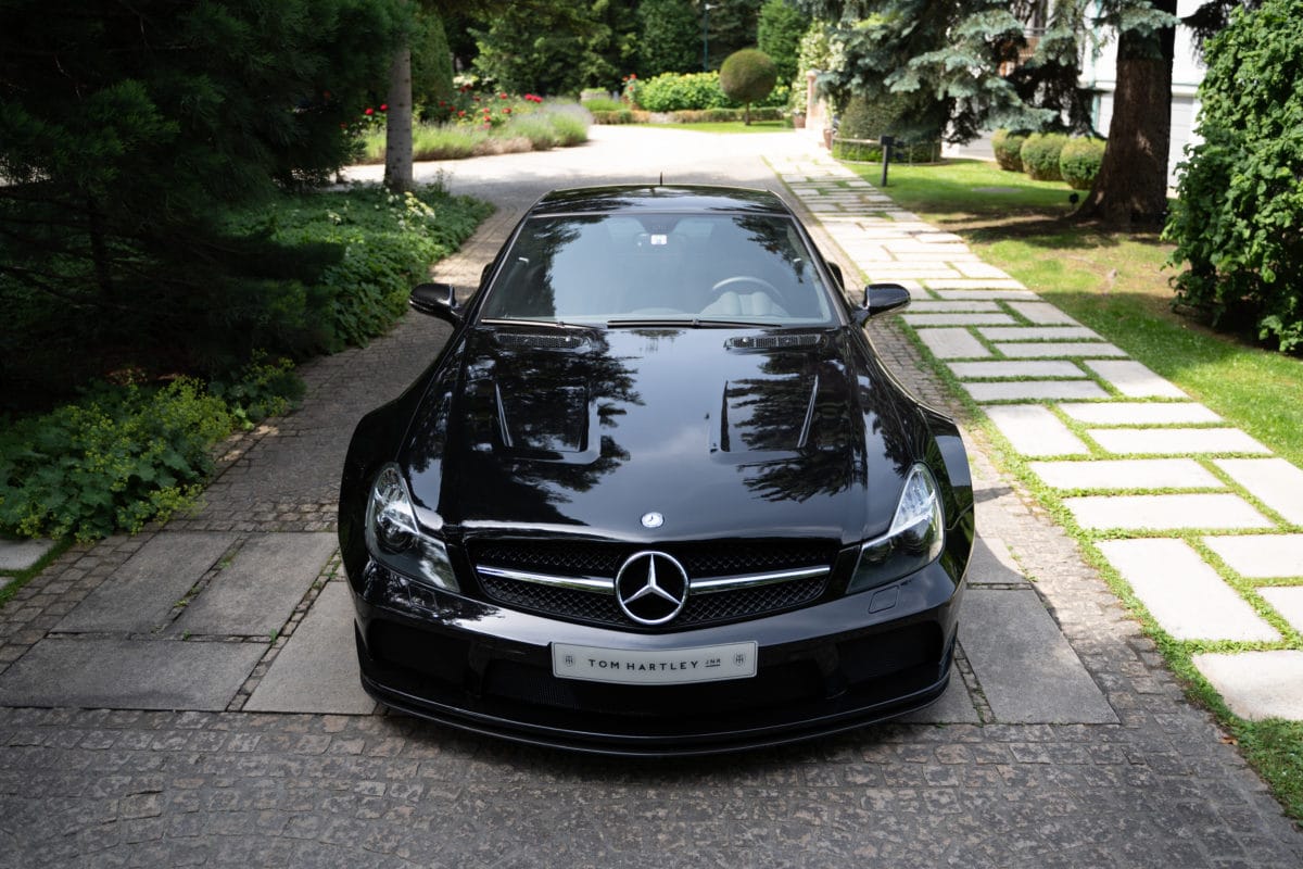 tom hartley junior - toto wolff mercedes sl65 amg black series