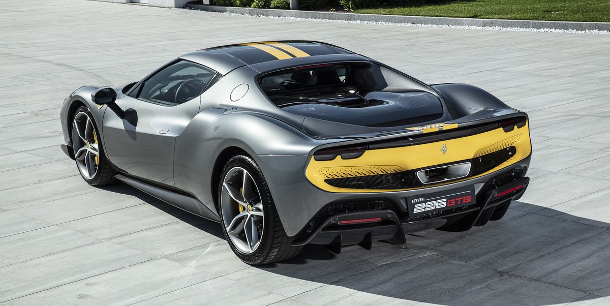 2022 Ferrari 296 GTB gets twin-turbo 818-PS V-6 hybrid, new look