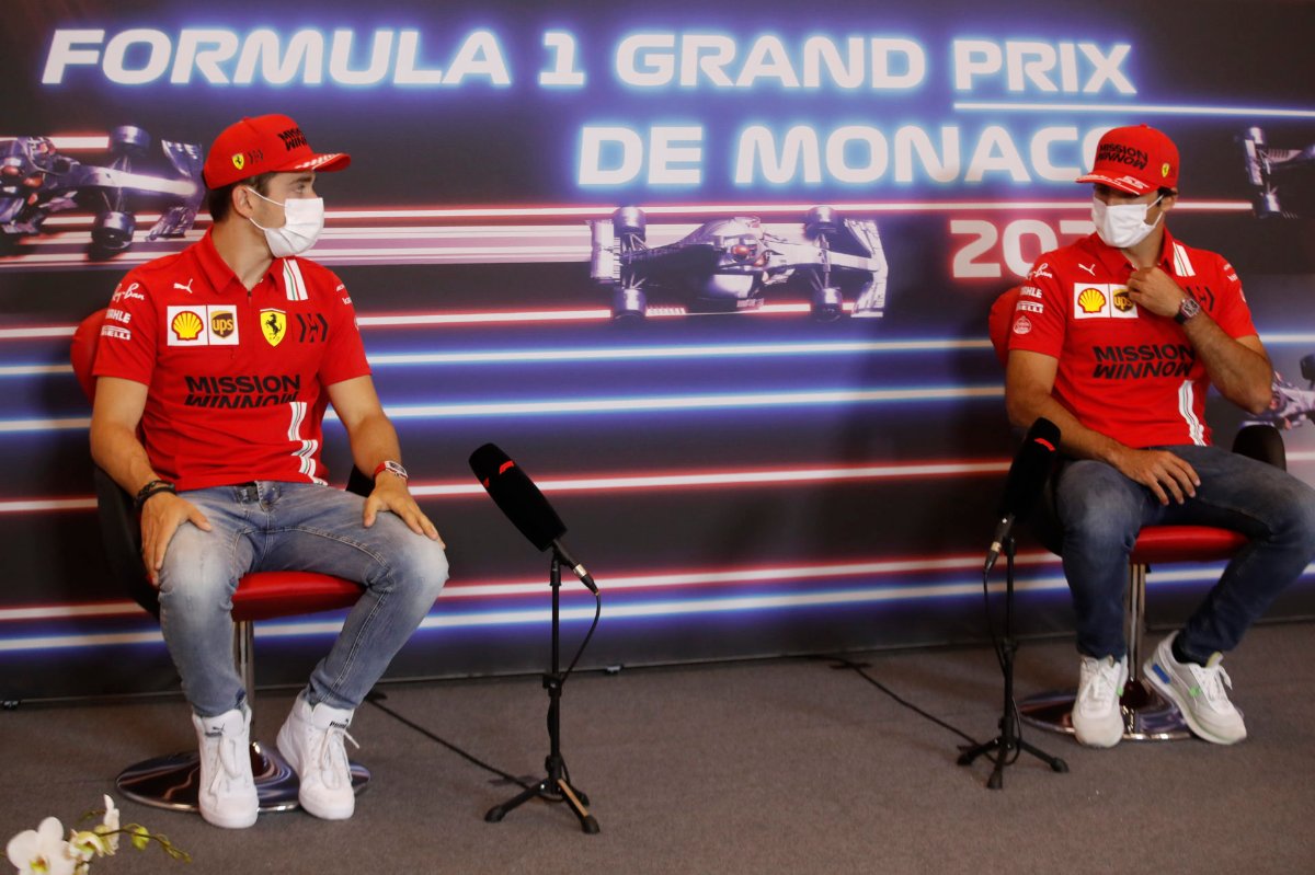 Ferrari teammates Sainz and Leclerc "don't hide anything from each other" via "larger picture"