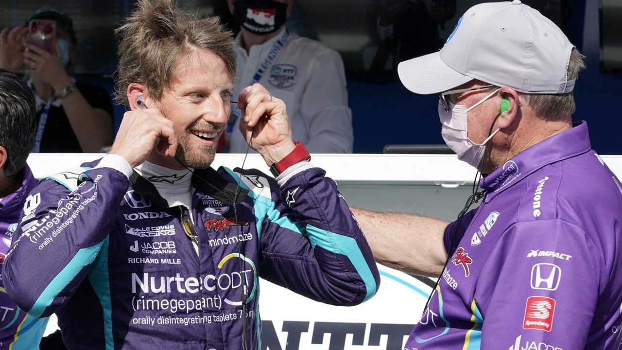 Romain Grosjean adds an oval to his IndyCar schedule and enjoys “good moments” in the US