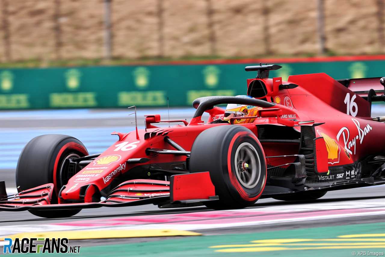 Charles Leclerc, Ferrari, Paul Ricard, 2021