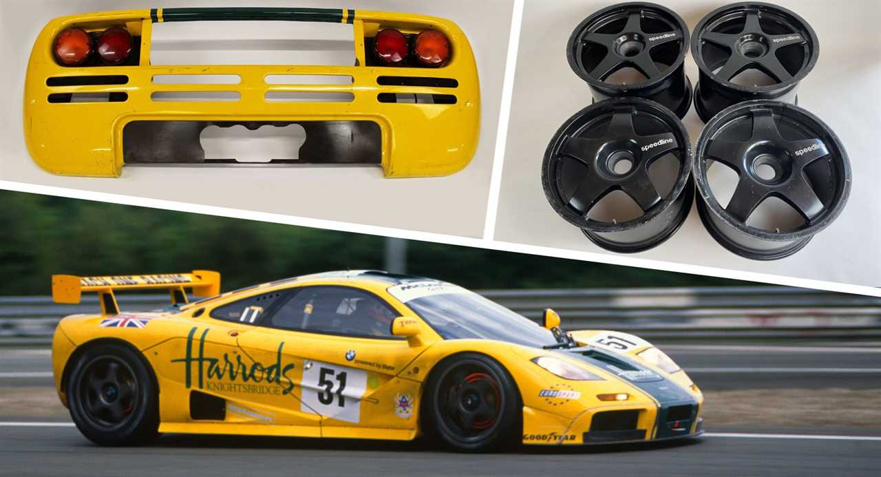 You can build your own McLaren F1 GTR, starting with $ 3,000 wheels and $ 28,000 bumper