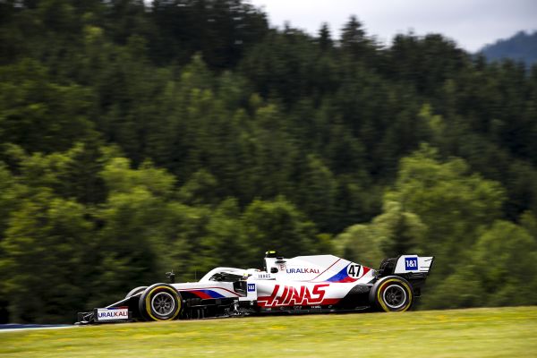 Uralkali Haas F1 Austrian Grand Prix practices – 129 laps done on Friday