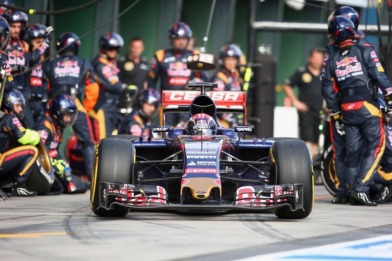 Max Verstappen made his F1 debut in 2015. Photo: Mark Thompson/Getty Images.