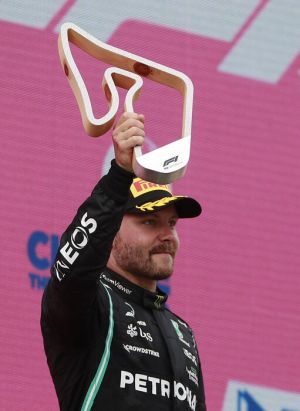 P2 and P4 for the Mercedes-AMG Petronas F1 Team at the 2021 Austrian Grand Prix