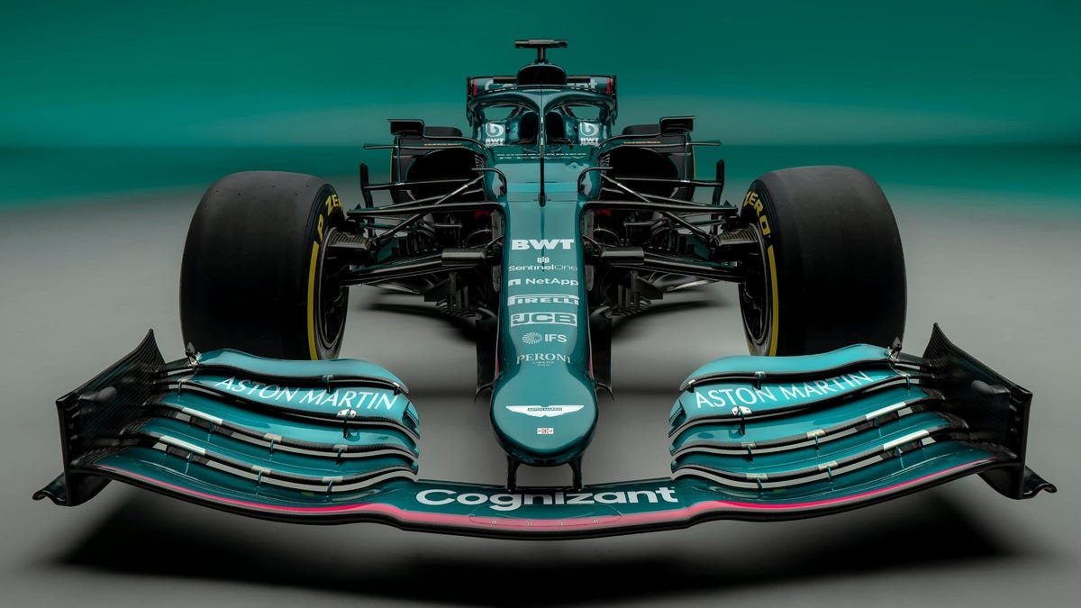 Aston Martin Cognizant F1 Team livery revealed