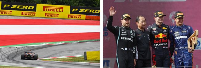 Pirelli F1 Austrian Grand Prix race – Third consecutive victory for Max Verstappen