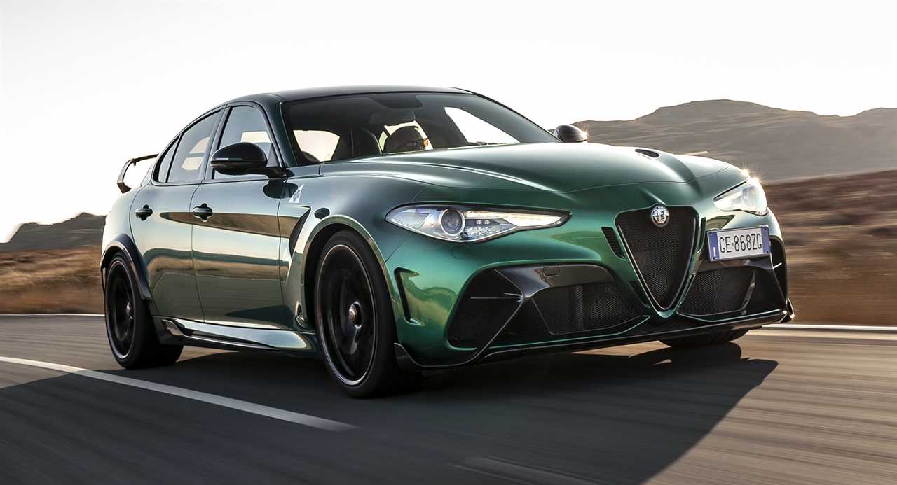 Alfa Romeo Guilia GTA & GTAm perform at the Goodwood Festival of Speed