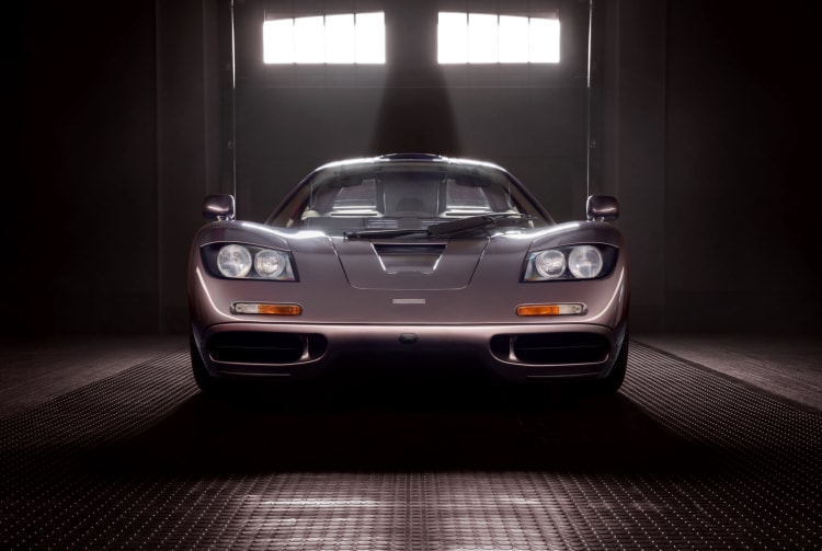 in front of McLaren F1