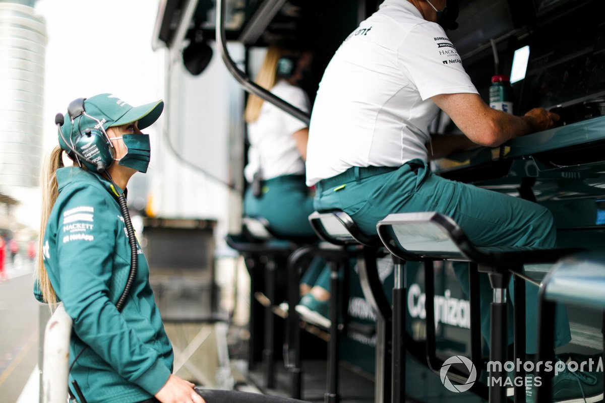 Jessica Hawkins, Driver Ambassador, Aston Martin Cognizant Formula One Team