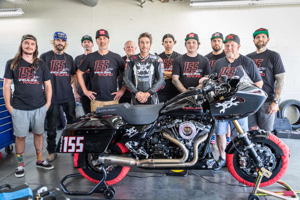 Ben Bostrom Establish For Goal King Of The Baggers At WeatherTech Raceway Laguna Seca