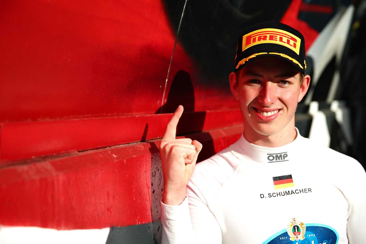 Formula 3 championship David Schumacher