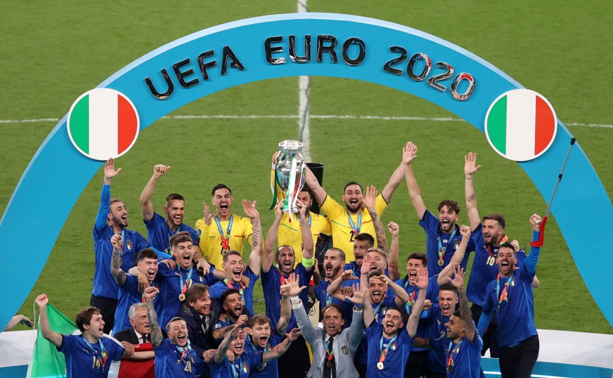 Ferrari beats Mercedes back after Italy's triumph over England at Euro 2020