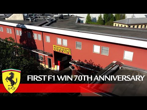 First F1 win 70th anniversary