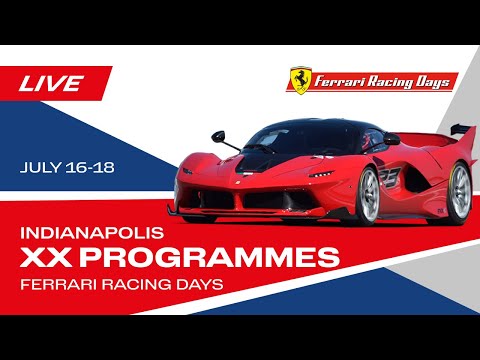 Ferrari Racing Days - XX Programmes at Indianapolis