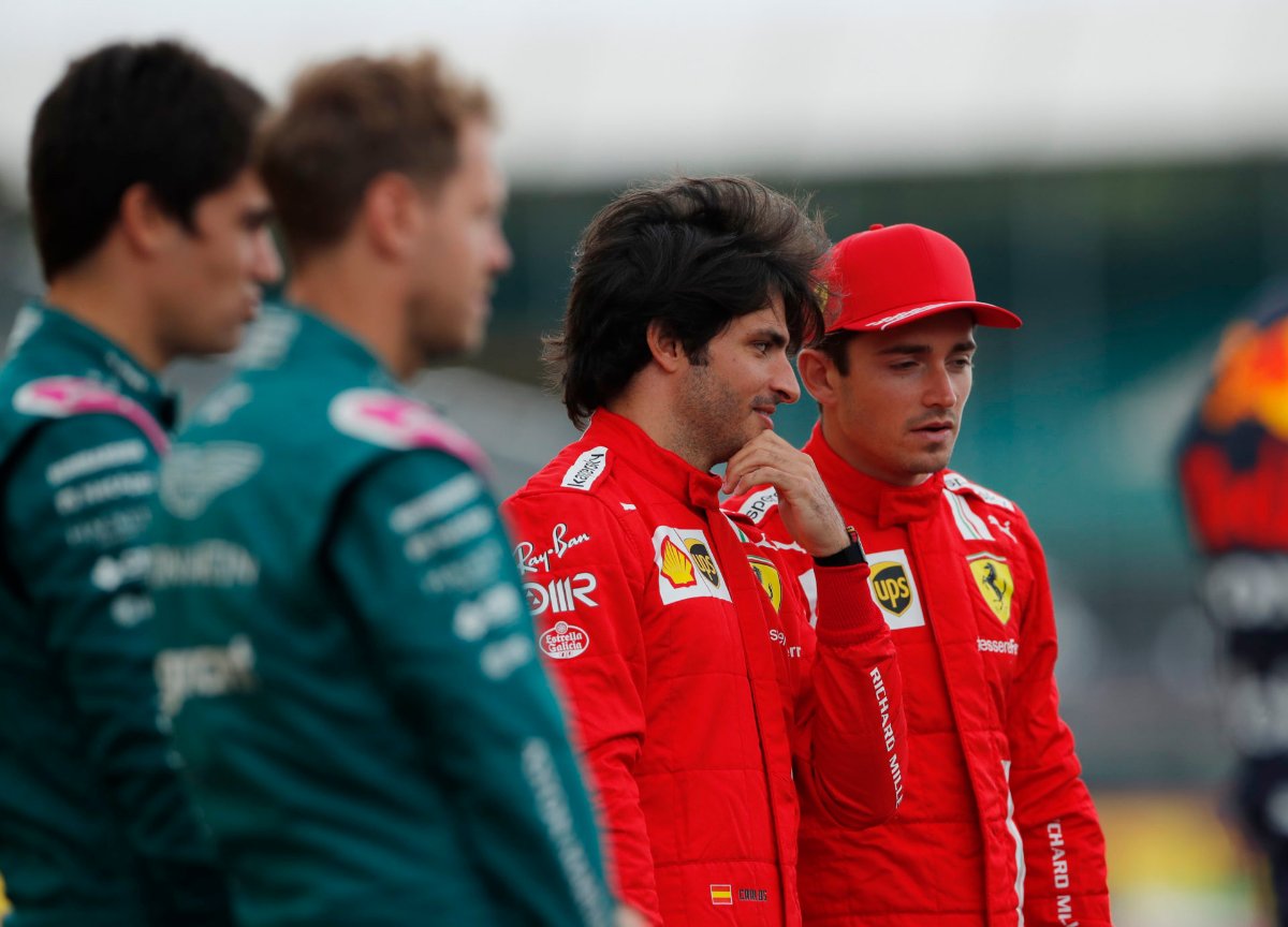 Sainz & Leclerc predict new tire problems for Ferrari F1 at Silverstone