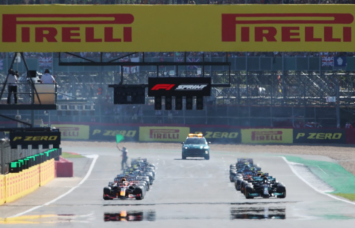 British GP: who is on pole position and what is the starting grid after Russell's F1 penalty?