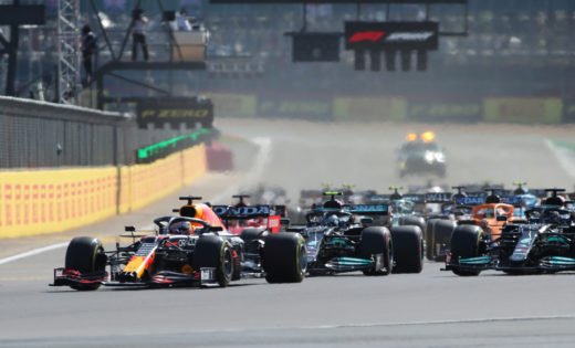 Hamilton suggests problems with Mercedes’ F1 start procedure after Verstappen knocked him off the line again