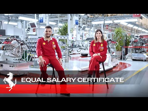 Palmina and Giovanni - Ferrari Equal Salary Certificate