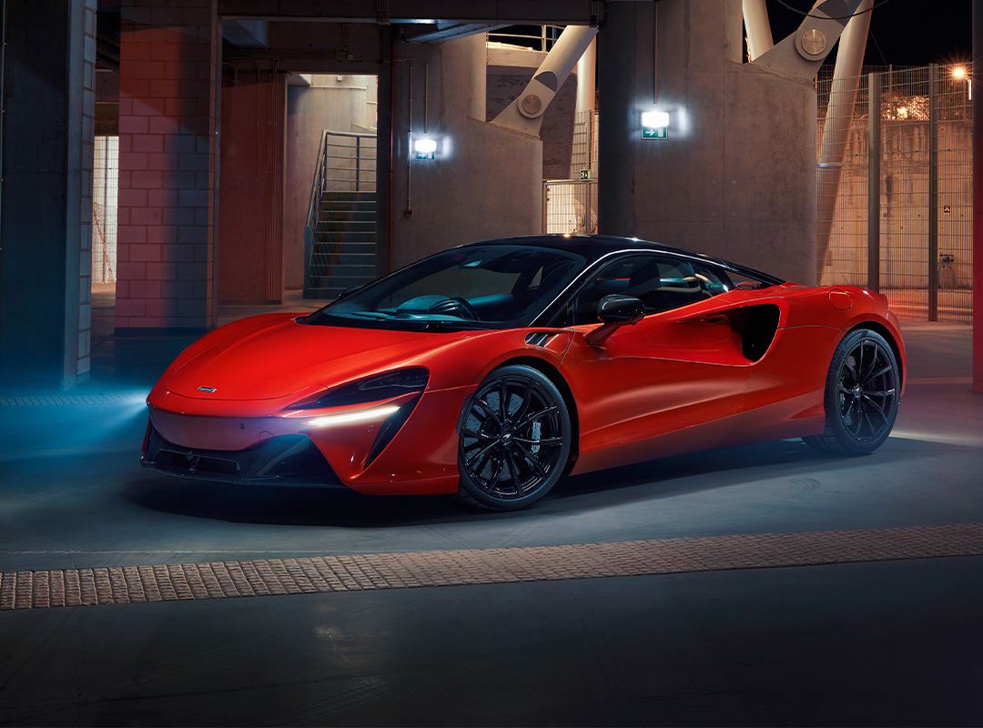 Electrified McLaren Artura apparel and accessories