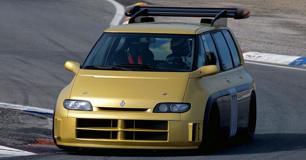 Check out this soccer mom's minivan that became the F1 car