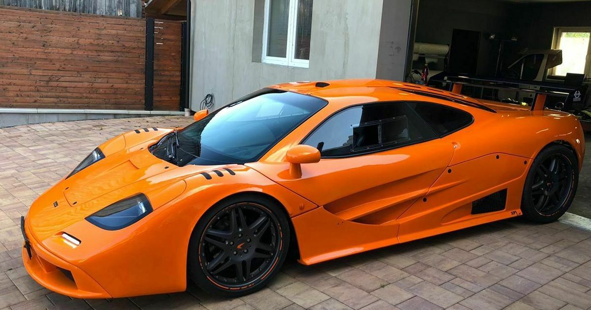 This surprisingly well-made, Boxster-based McLaren F1 replica even has a central driving position