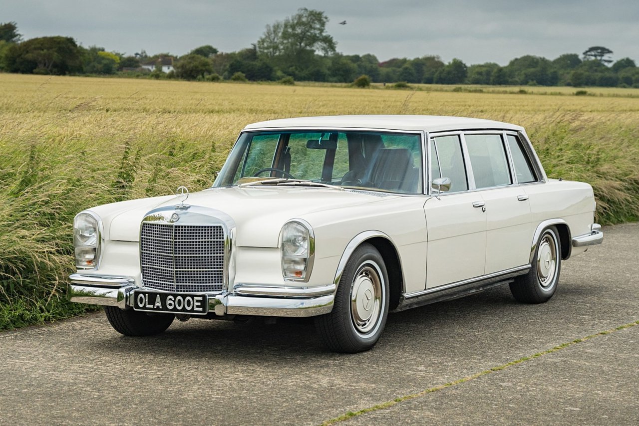 Beatles guitarist George Harrison's Mercedes-Benz 600 will be auctioned