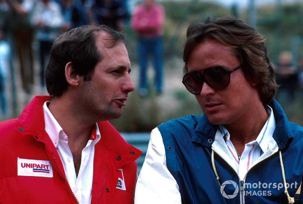 Ron Dennis and Mansour Ojjeh