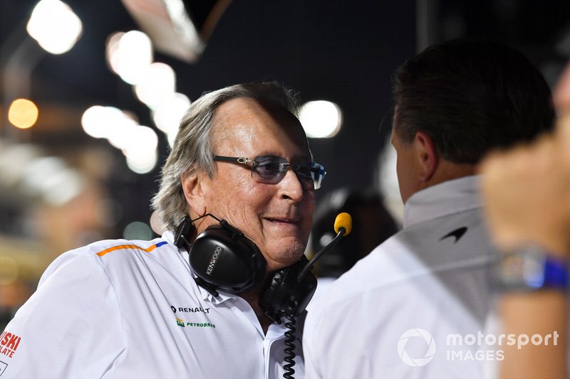 Mansour Ojjeh, co-owner, McLaren