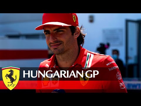 Getting into the Hungarian GP mood with Carlos Sainz