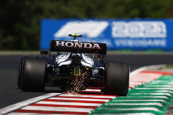 A Hot Practice Day At The Hungaroring For Honda Power