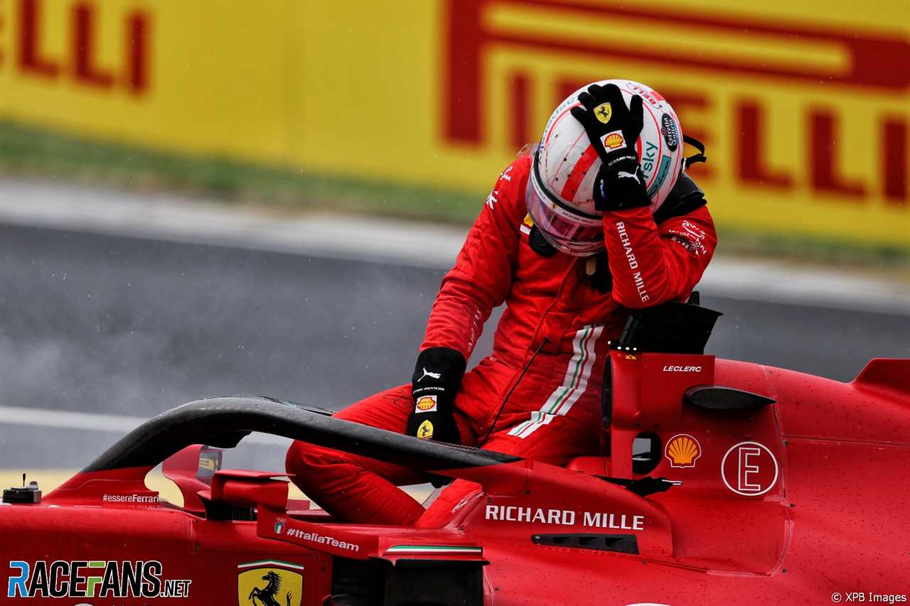 Charles Leclerc, Ferrari, Hungaroring, 2021