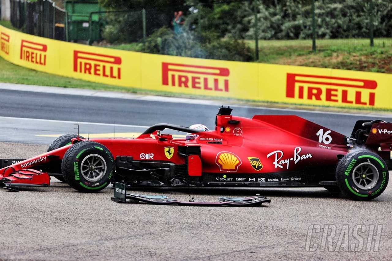 Ferrari expects Leclerc F1 break-in at the start with engine "irreparably damaged"