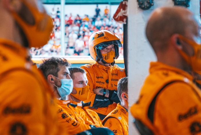 McLaren F1 Hungarian Grand Prix race – thanks for the hard work