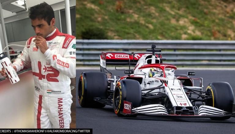 Mahaveer Raghunathan tests Alfa Romeo F1 car at Hungary