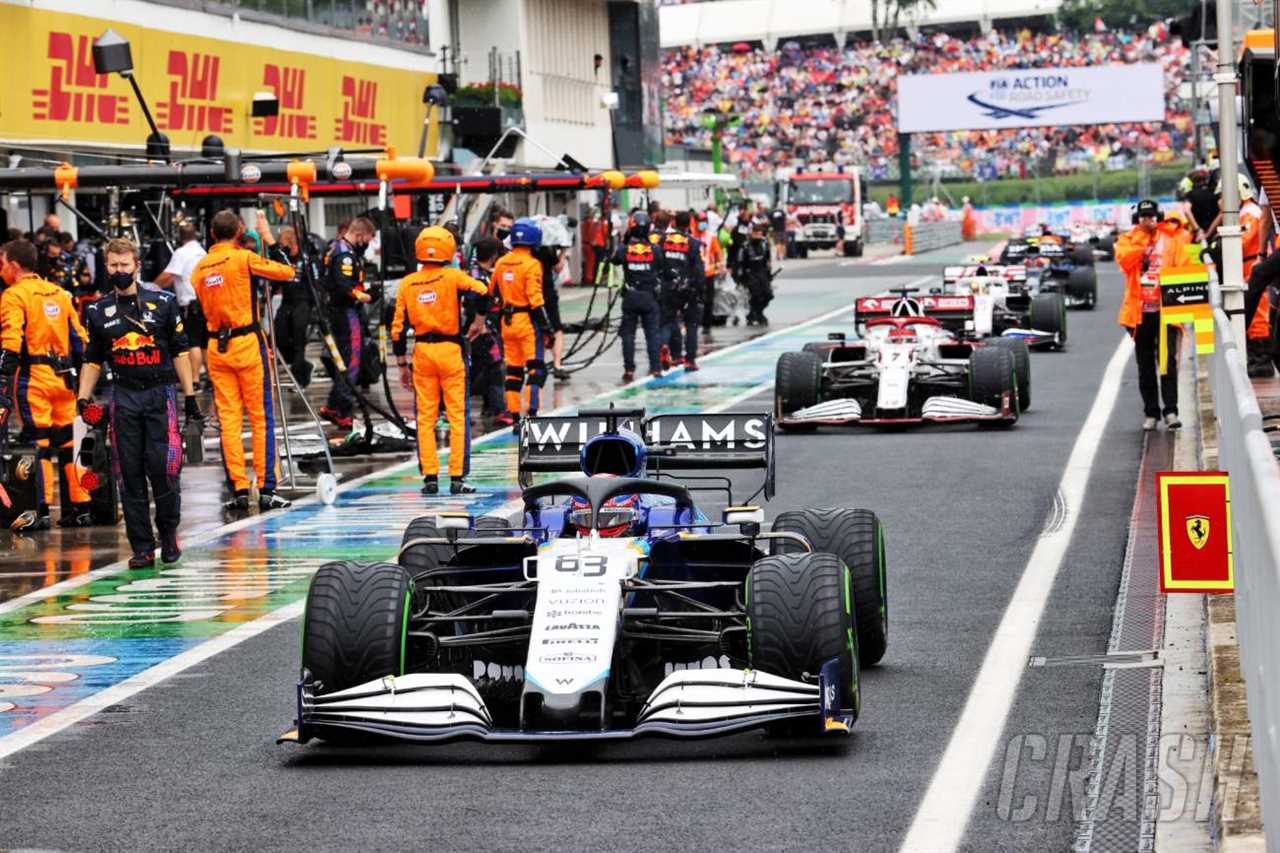 How Williams saved Russell from penalty after passing the F1 pit lane
