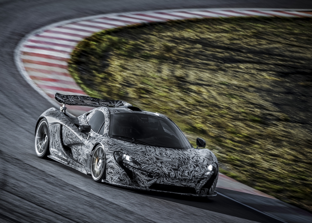 Der McLaren P1 tritt in die Fußstapfen des legendären McLaren F1.  Bild mit freundlicher Genehmigung von McLaren Applied.